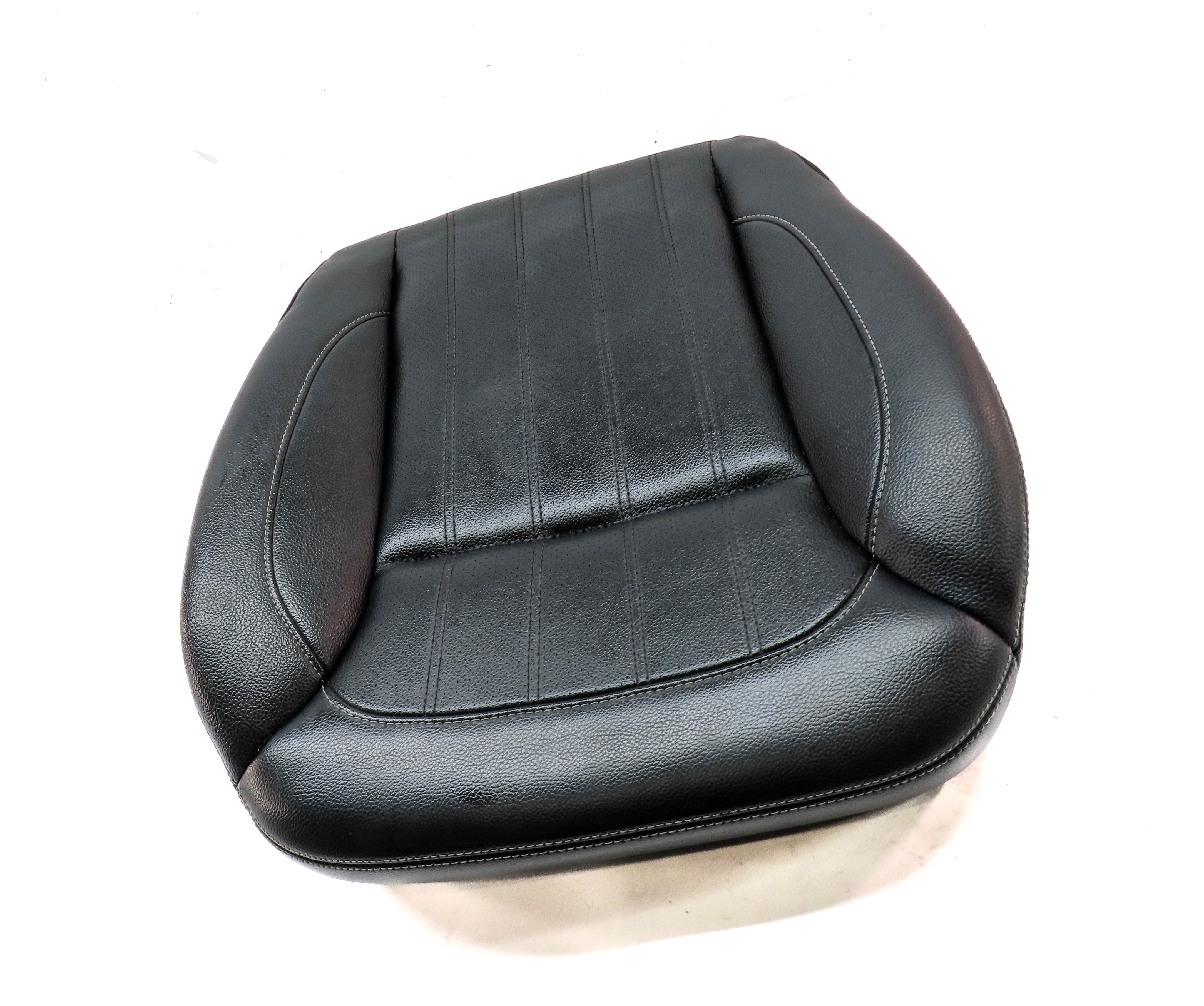 2013 MERCEDES GL350 X166 FRONT RIGHT LOWER HEATED STANDARD SEAT CUSHION (Black) — exact item pictured